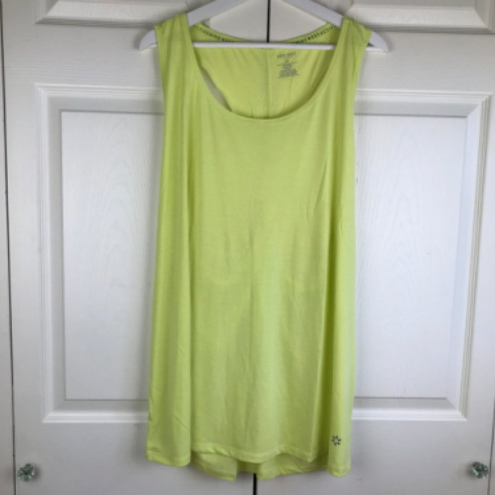 Nine West Active Tank Top Workout Neon NWT